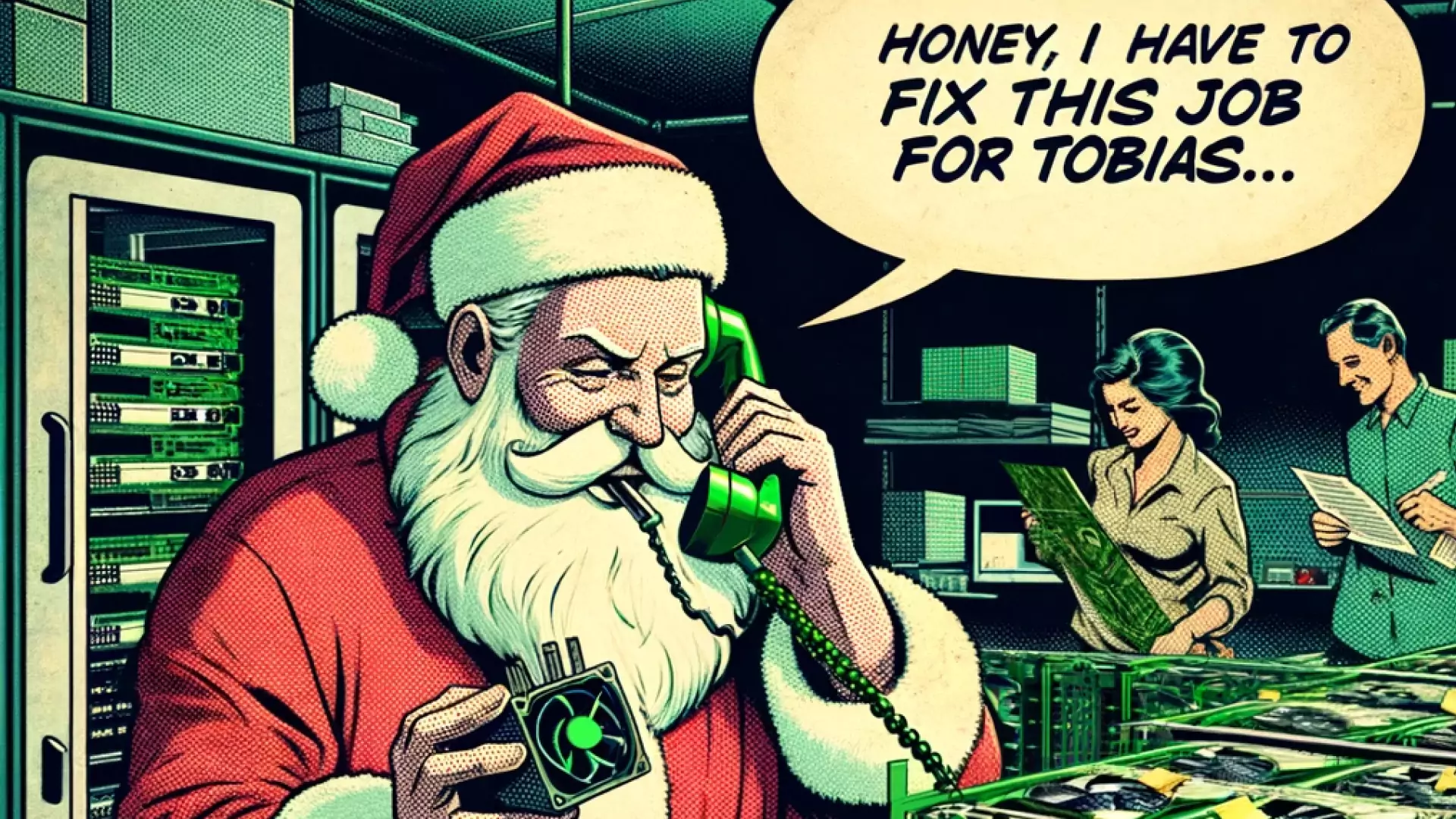 Meanwhile... Xmas Mailing