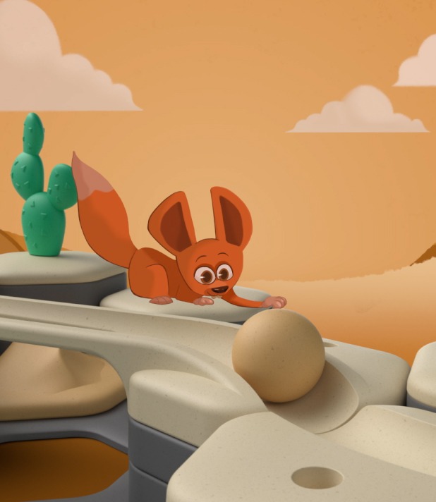 GraviTrax Junior Trailer Desert GraviTrax Junior Trailer Desert