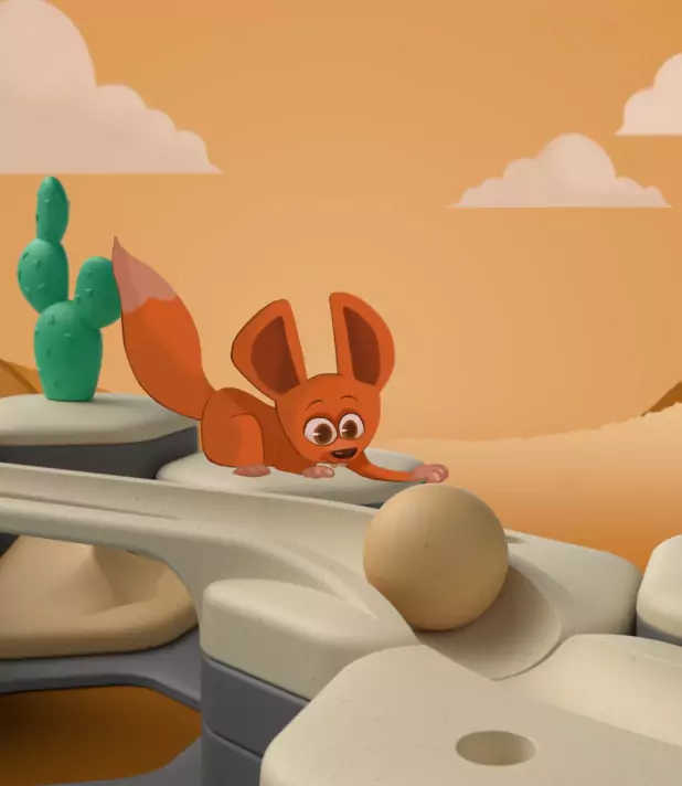 GraviTrax Junior Trailer Desert