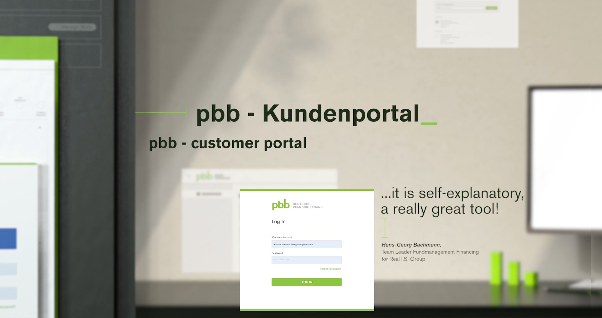 pbb Kundenportal: Einfache und effektive Nutzung des Kundenportals der PBB Deutsche Pfandbriefbank.